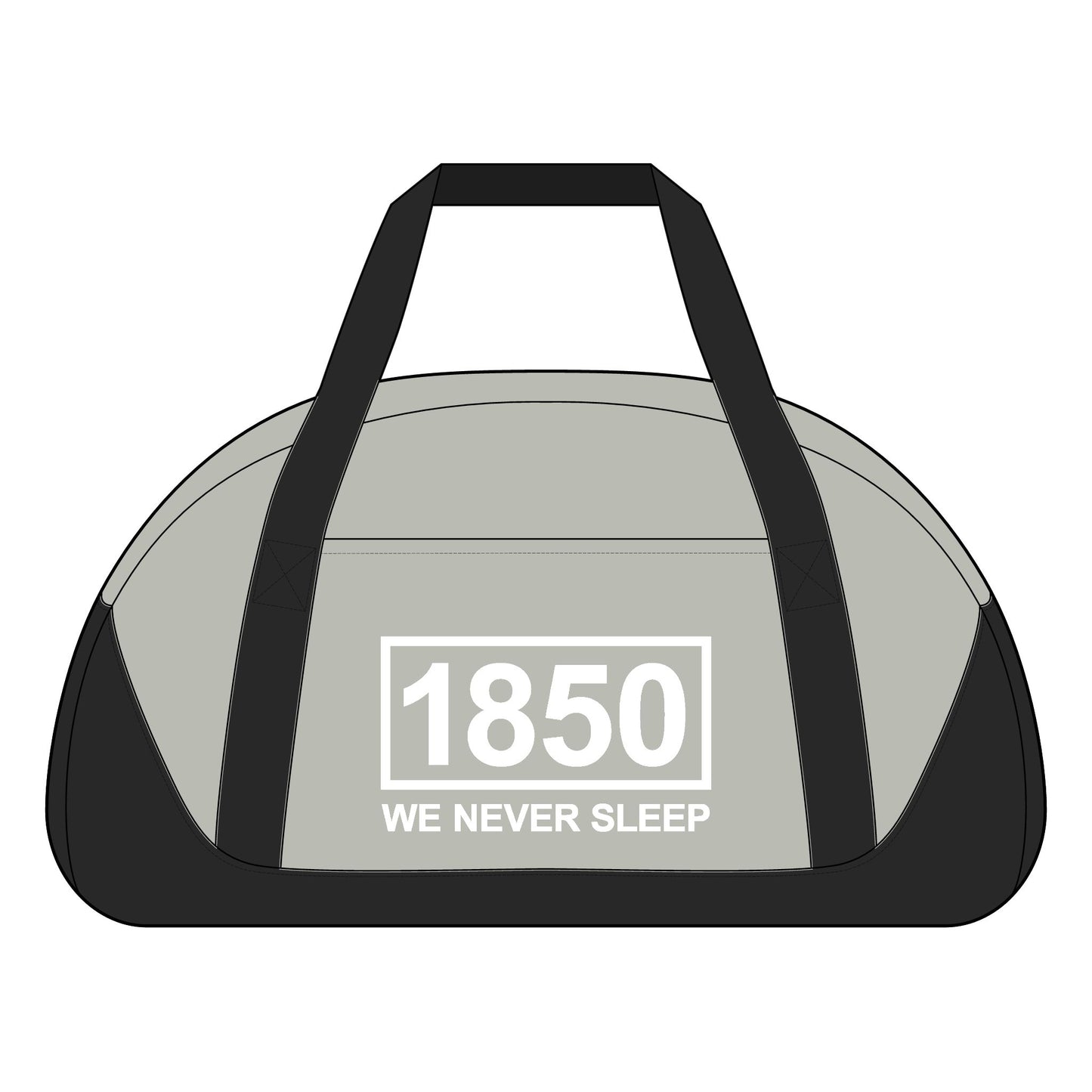 Duffel Bag — 1850 "We Never Sleep"