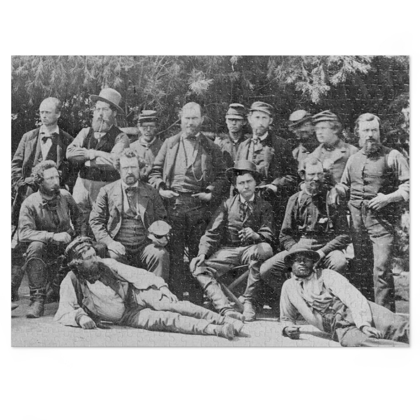 Jigsaw Puzzle with Tin - Group at Cumberland