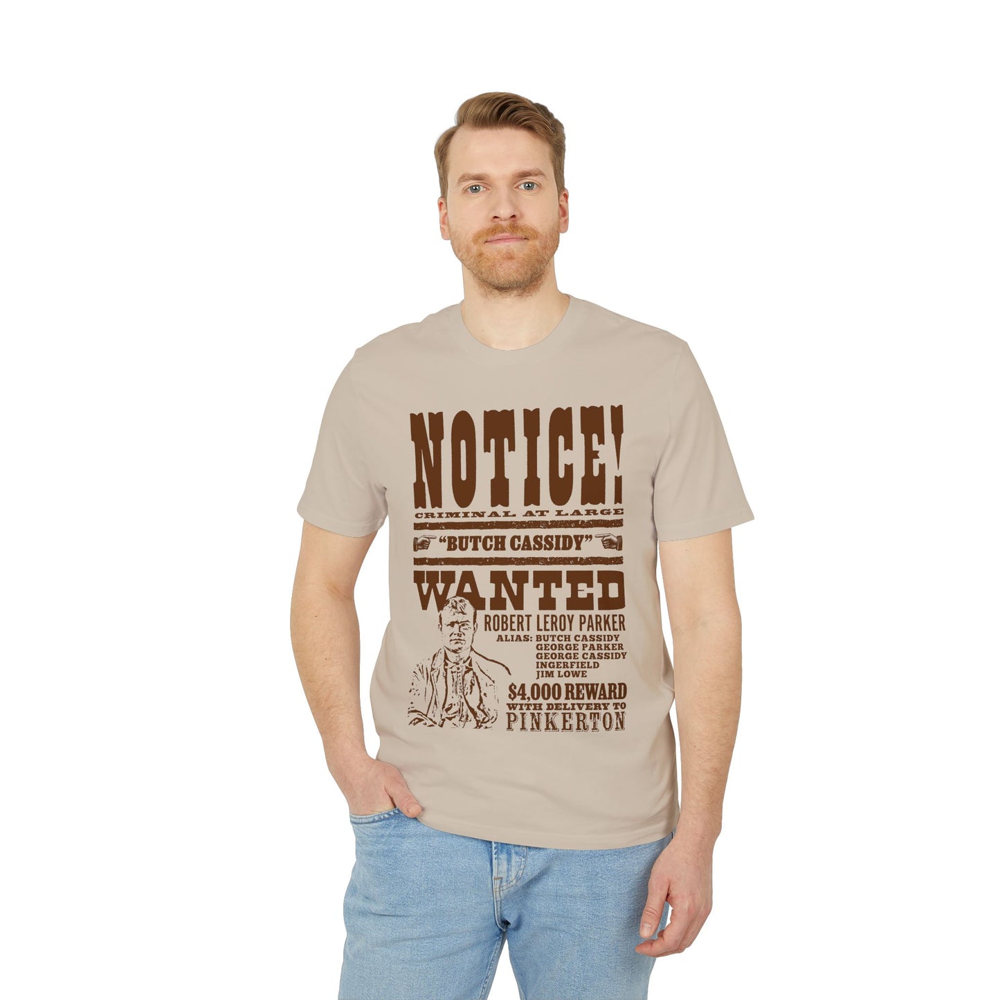 Vintage Wanted T-Shirt - Butch Cassidy