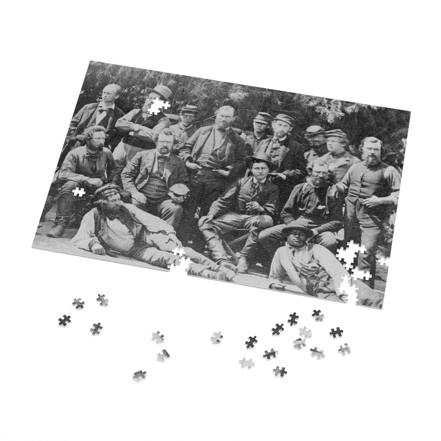 Jigsaw Puzzle with Tin - Group at Cumberland