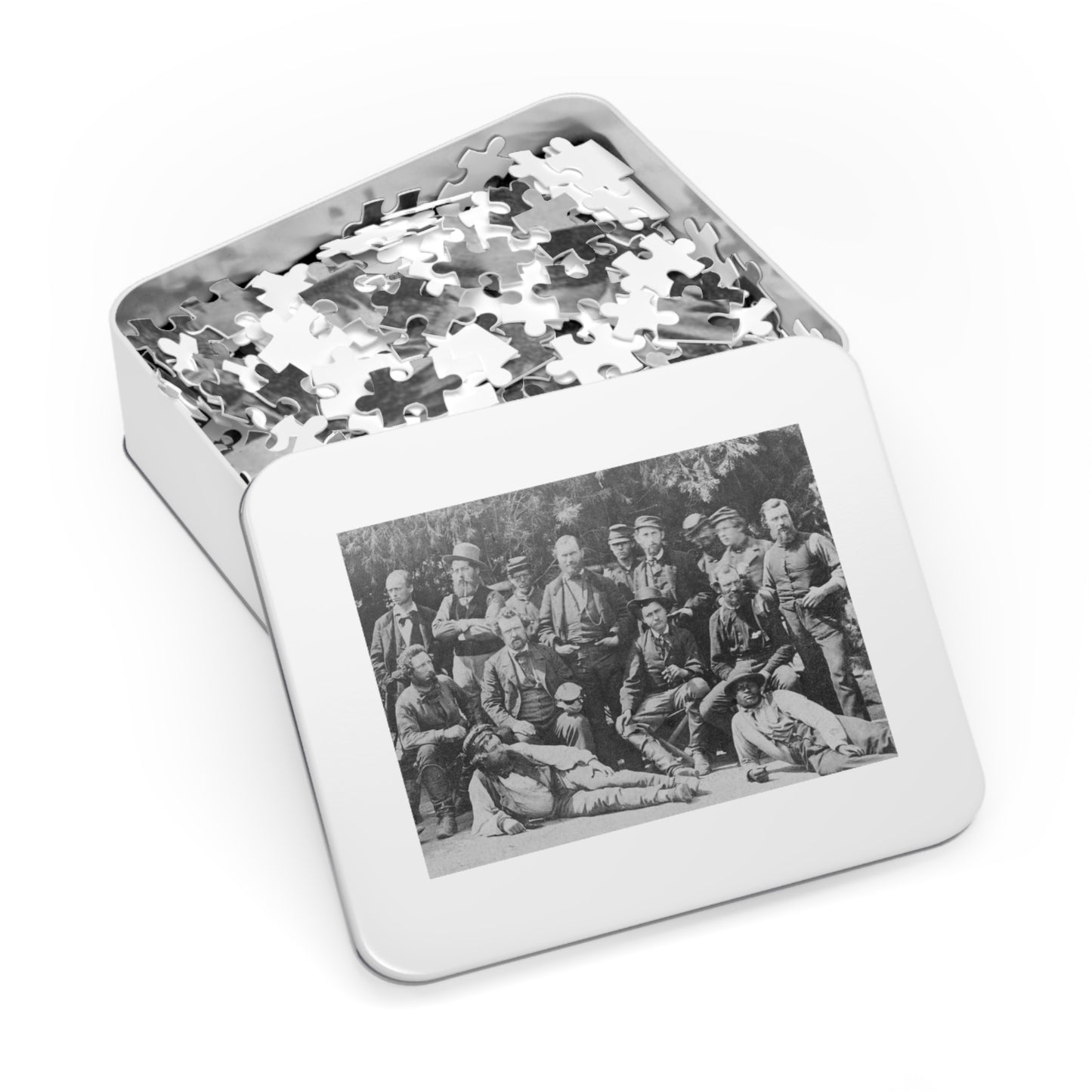 Jigsaw Puzzle with Tin - Group at Cumberland