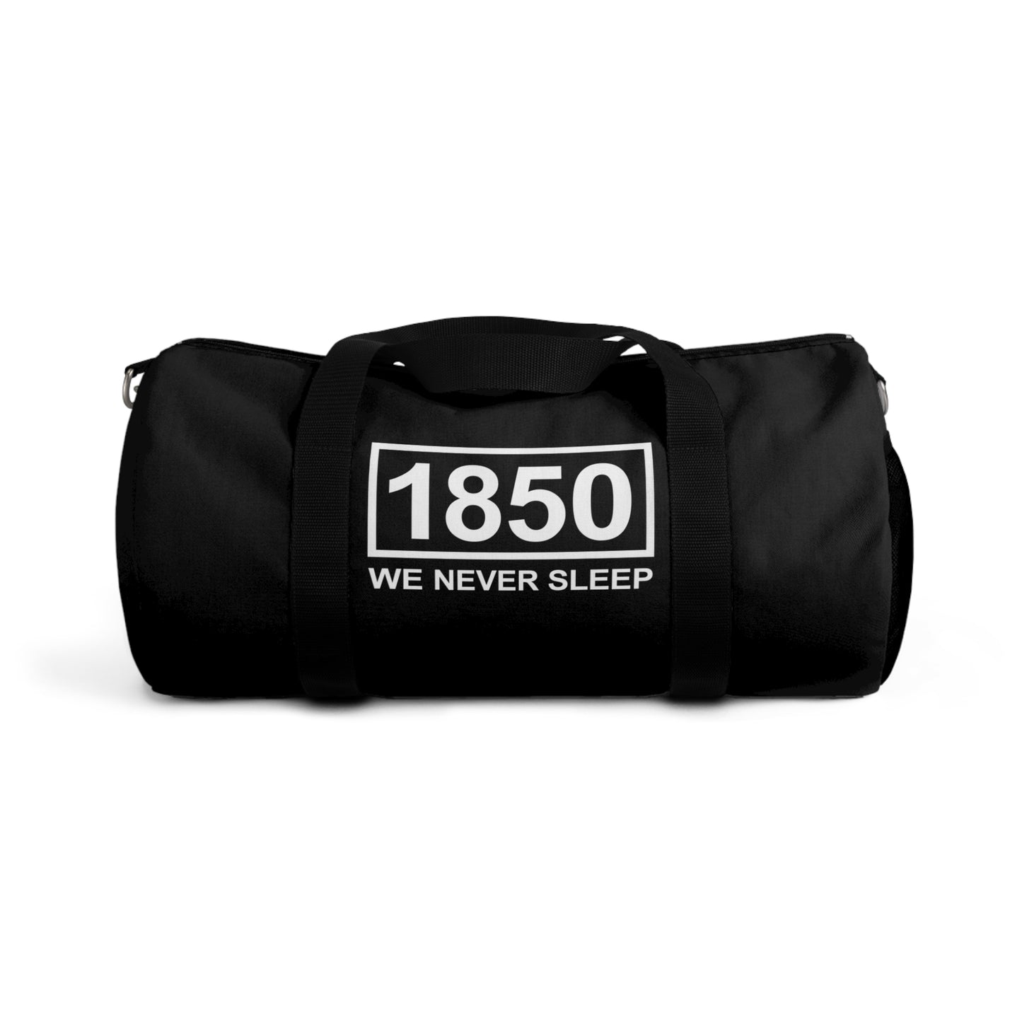 1850 "We Never Sleep" Duffel Bag