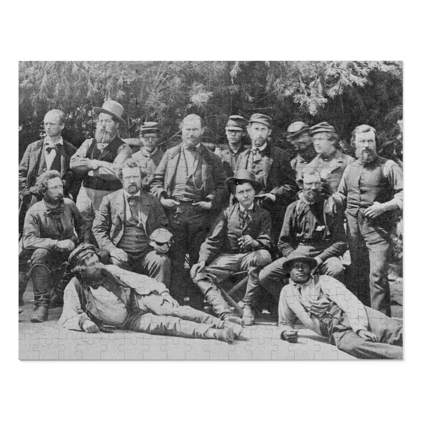 Jigsaw Puzzle with Tin - Group at Cumberland