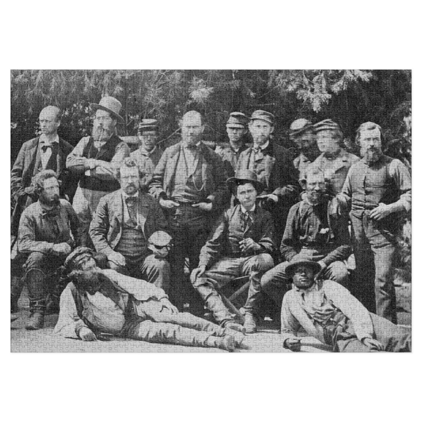 Jigsaw Puzzle with Tin - Group at Cumberland