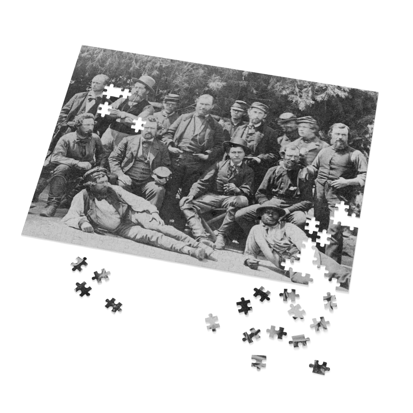 Jigsaw Puzzle with Tin - Group at Cumberland