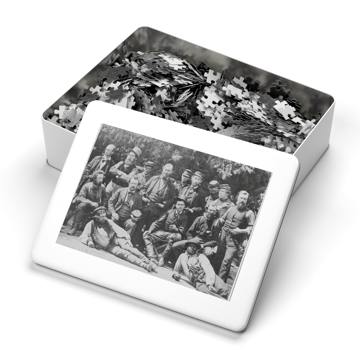 Jigsaw Puzzle with Tin - Group at Cumberland