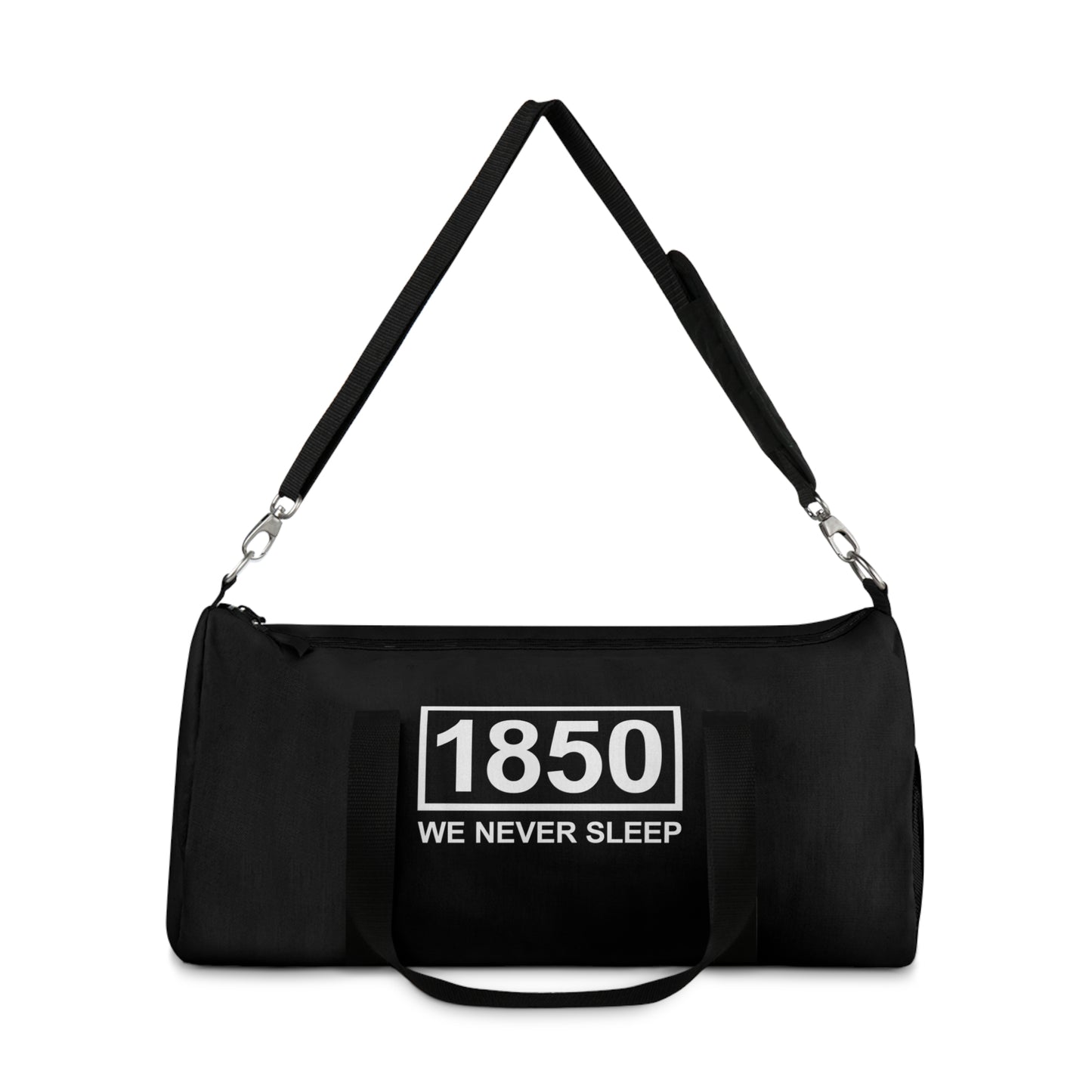 1850 "We Never Sleep" Duffel Bag